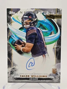 2024 Topps Inception Caleb Williams Rookie Auto (su scheda) radiocomandata - Foto 1 di 2