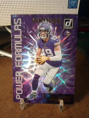 Adam Thielen Panini Donruss Power Formulas Vikings - Image 1 of 3