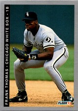 Frank Thomas 1993 Fleer Fruit of the Loom #61 Baseball Card