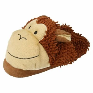 Kinder Junior Eaze 'X2072' Neuheit Affe Slipper Hausschuhe - Bild 1 von 12