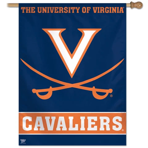 University of Virginia Cavaliers Vertical Flag 27" x 37" Cover