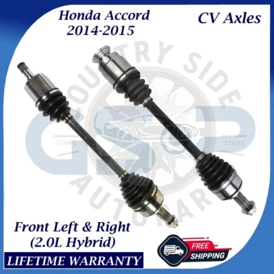 Eixos dianteiros CV GSP fabricante de equipamento original para 2014-2015 Honda Accord 2.0L híbrido garantia vitalícia - Imagem 1 de 4