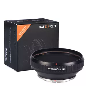 K&F Concept Lens Mount Adapter for Hasselblad Mount Lens to Nikon Camera Body - Picture 1 of 9