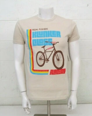 Canari педали толкатели Klunker класса гонки ретро графический футболка мужская маленький новый - Изображение 1 из 4