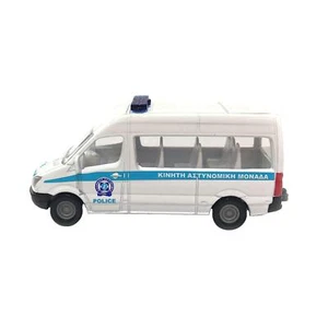 Mercedes-Benz Sprinter Bus Van Greek Police SIKU Super 0806 1/70 Scale Toy Car - Picture 1 of 2