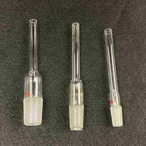 #14 #19 #24 #29 Male Joint Lab Glass Straight Vacuum Bushing Adapter - Picture 1 of 10