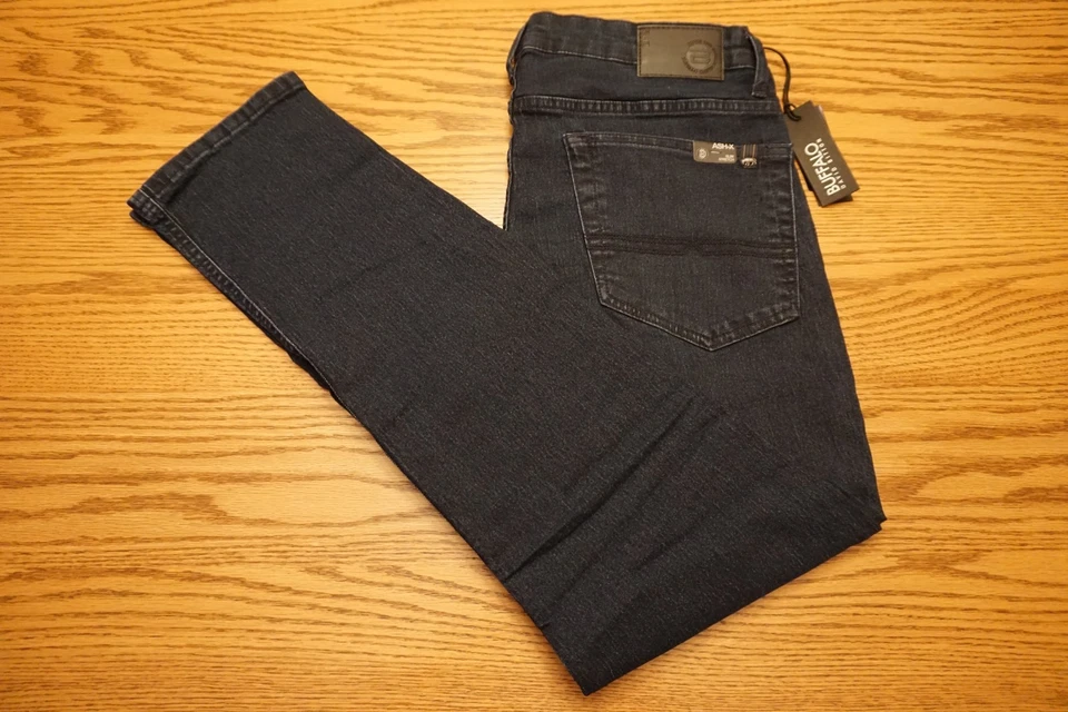 Buffalo David bitton Men's ASH-X Slim Stretch Jeans pants Size W34x L32 Blue