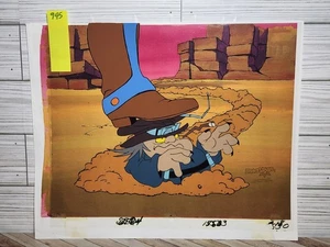 Vintage Bravestarr Animation Cel Filmation ORIGINAL Production Art Outlaw Skuzz 945 - Bild 1 von 5