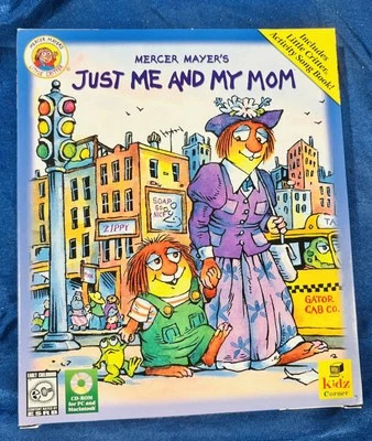 Just Me And My Mom (Mercer Mayer), PC/MAC game, 1996, Big box CIB, Kids Corner - Image 1 of 4