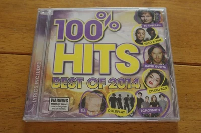 Various Artists CD 100% Hits Best Of 2014 Pop Dance Compilation Warner Music Foto 1 de 2