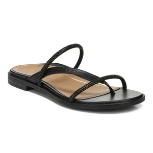 Vionic Prism Damen Sandale 9.5 Leder Jeweled Glam Arch Support Anzugschuhe - Bild 1 von 6