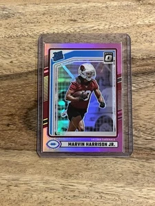2024 Donruss Marvin Harrison Jr. Optic Rated Rookie Preview Pink #393 - Bild 1 von 2