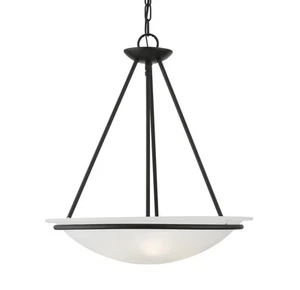 Livex Lighting 4826-04 Newburgh Bowl Pendant with 3 Lights - Picture 1 of 5