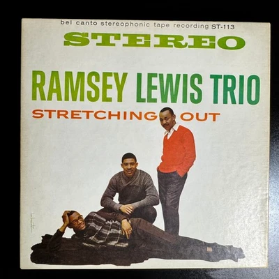 RAMSEY LEWIS TRIO "STRETCHING OUT" 1960 STEREO REEL-TO-REEL TAPE 7.50 IPS VG Foto 1 de 4