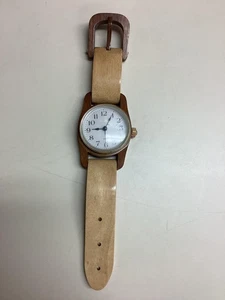 Wooden Wristwatch Wall Clock Quartz Large Novelty Oversized Giant Decor Hanging - Picture 1 of 12