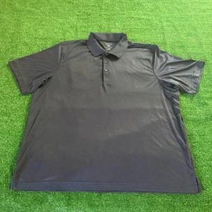 George Kurzarm Stretch feuchtigkeitsableitend schwarz Golf Polo Shirt Große Größe 2XL - Bild 1 von 13