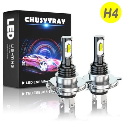 Bombillas de faros LED blancas 9003 para Kawasaki Brute Force Prairie KFX700 Foto 1 de 4