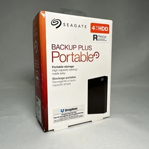 Seagate STHP4000400 4TB External 2.5in. Hard Drive - Black - NEW SEALED! - Picture 1 of 5
