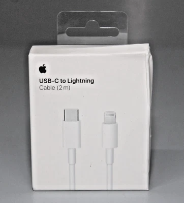 Original Apple USB-C Ladekabel MQGH2ZM/A, 2 m , Weiß A2441 NEU - Bild 1 von 3