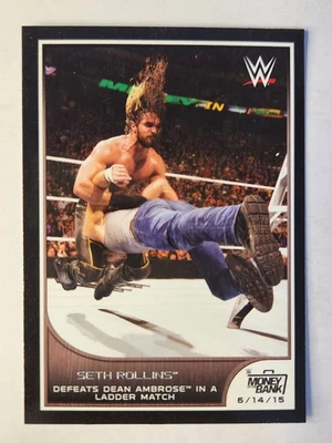 2016 Topps WWE Road to Wrestlemania #48 SETH ROLLINS - Image 1 of 2