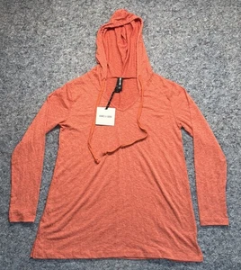 Agnes & Dora Hoodie Damen XS (0-2) Spice leichter Pullover V-Ausschnitt Kordelzug - Bild 1 von 8