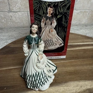1999 Hallmark Andenken Weihnachtsschmuck Scarlett O'Hara Vom Winde verweht - Bild 1 von 14