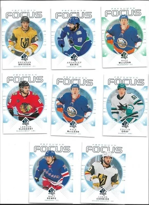 2024-25 SP AUTHENTIC FRESHMAN FOCUS GREEN,BLUE,REGULAR REMPE,COSSA,NAZAR - Image 1 of 2