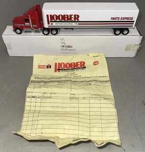 1/64 International Hoober Case IH Ertl Semi Truck Trailer # 9756 Intercourse PA - Picture 1 of 19