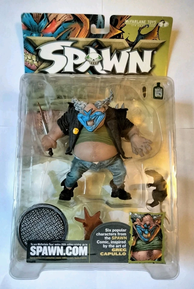 Figura de ultra acción McFarlane Toy Spawn Classic Series Twenty Clown IV 2001 rara Foto 1 de 4