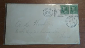 Vintage 1910 Cover / Letter and Stamp from Austin Texas Letter 1 Cent Benjamin - Picture 1 of 6
