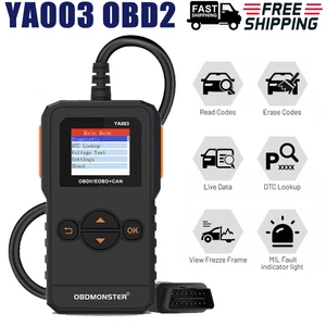 Car OBD2 Scanner OBDII Code Reader Check Engine Fault Diagnostic Tool For Toyota - Foto 1 di 12