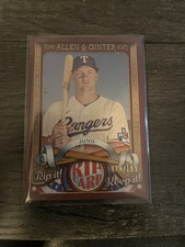 2023 Topps Allen & Ginter - Josh Jung - Unripped Rip Card #'d 79 /199