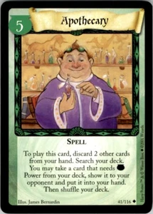 Juego de Cartas Coleccionables Wizards Harry Potter (2001) Hechizo de Boticario No. 41 - Imagen 1 de 2
