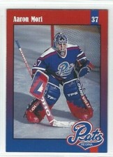 1997-98 Regina Pats (WHL) Aaron Mori (goalie)