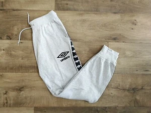 Umbro pantalone tuta grigio con logo laterale taglia XXL ragazzo XS/S adulto - Foto 1 di 9