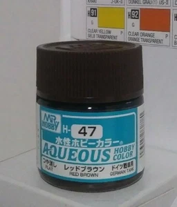 Gunze Aqueous Hobby Color H-47, Red Brown - Picture 1 of 2