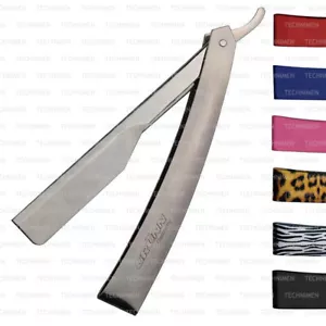 GERMAN BARBER SALON STRAIGHT CUT THROAT SHAVING RAZOR NAVALHA SHAVER - Foto 1 di 6