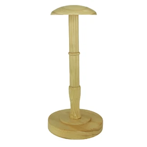 Hats By The Hundred Wooden Hat Stand - Natural - Large - Picture 1 of 3