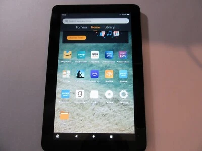 Amazon FIRE 7 (12th Gen) GENUINE LCD Screen Assembly P8AT8Z Spares - Black - Image 1 of 4