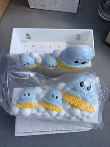 Dow SCRUBBING BUBBLES Bath Shower Caddy Organizer VTG 90s Bathroom Container - Picture 1 of 9