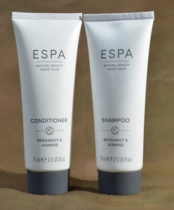 Champú + Acondicionador Jazmín Bergamota Espa 75 ml Cada Nuevo - Imagen 1 de 12