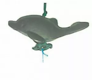 Campana Campana de Viento Furin Nanbu Hierro Fundido Artesanal Delfín Hecha en Japón - Imagen 1 de 2