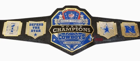 NFL Dallas Cowboys World Championship American Football Team Title Replica Belt Cover