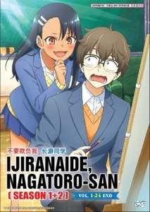 DVD Anime Don't Toy With Me, Nagatoro Season 1+2 (1-24 End) English, All Region - Picture 1 of 6