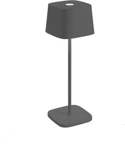 Zafferano Ofelia Pro Grigio Scuro - Lampada da Tavolo a Led H29cm - Imagen 1 de 2
