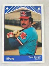 1983 Oklahoma City 89ers-TCMA Minor League Baseball Card#05-Tracy Cowger