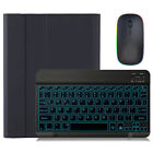 For iPad 10th 9th 8th Gen Air 5 4 3 Pro 11 Backlit Bluetooth Keyboard Case Mouse