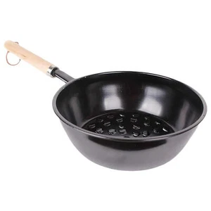 Chimney Charcoal Starter Pot Barbeque Safe Wood Handle BBQ Grill Chimney Lighter - Picture 1 of 12