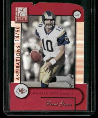 2001 Donruss Elite #87 Trent Green Aspirations #/90 - Image 1 of 2
