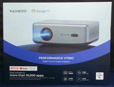 VANKYO Performance V700G Native 1080P Projector, Full HD 5G, Built-in Streaming - Image 1 of 4